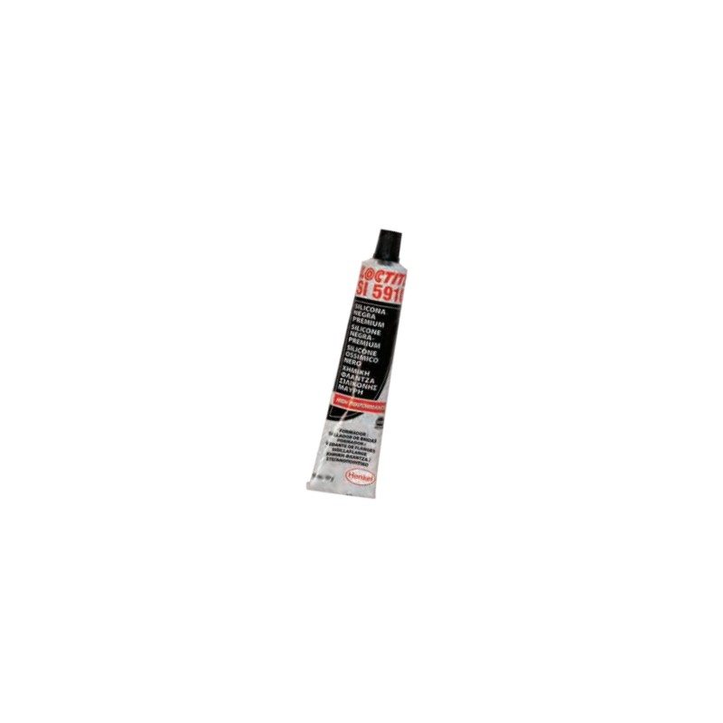 Sellador de silicona autonivelante 80ml tubo LOCTITE 5910 forma juntas color negro