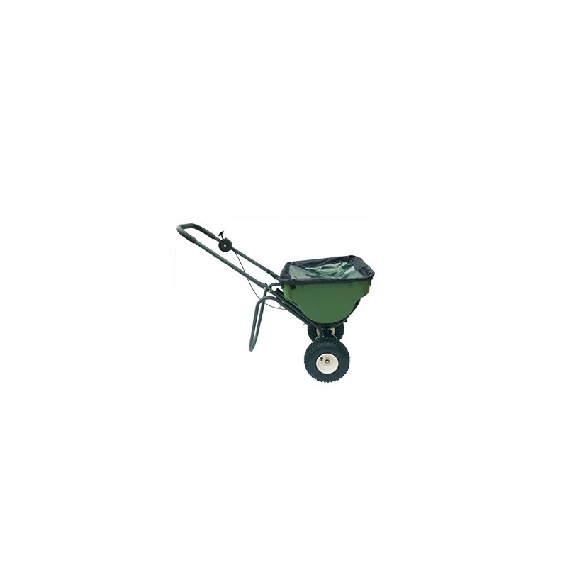 Fertiliser spreader 45Kg professional manual rubberised fertiliser spreader seeds