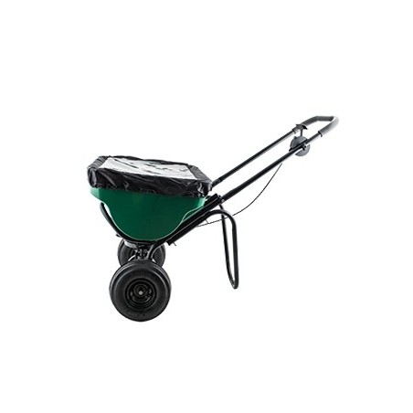 Towing fertiliser spreader 45 kg distributes fertiliser seed salt and sand 320633 | NewgardenAgri.com