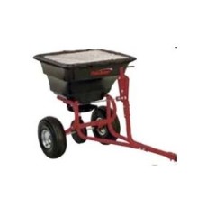 Wheeled towable fertiliser spreader for lawn tractors capacity 34kg | NewgardenAgri.com