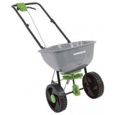 VERDEMAX professional pneumatic wheeled rotary fertiliser spreader 15 l | NewgardenAgri.com