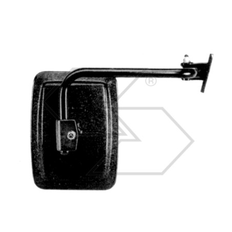 Right-side rearview mirror for farm tractor various models | NewgardenAgri.com