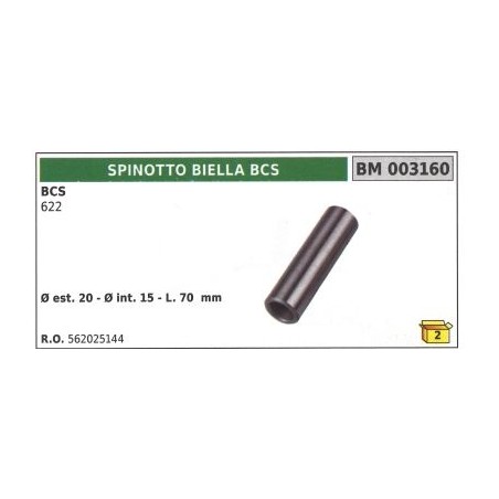 Spinotto biella per motofalciatrice bcs 622 | NewgardenAgri.com