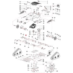 Support de connexion ORIGINAL BLUEBIRD faucheuse FM 23-53 3020100110190 | NewgardenAgri.com