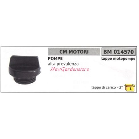 Tappo carburante CM MOTORI motopompa alta prevalenza 014570 | NewgardenAgri.com