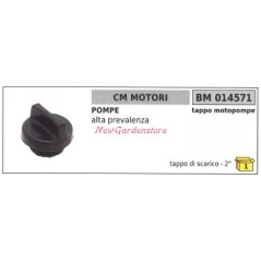 Tappo carburante CM MOTORI motopompa alta prevalenza 014571 | NewgardenAgri.com