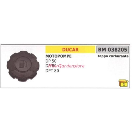 Tappo carburante DUCAR motopompa DP 50 80 DPT 80 038205 | NewgardenAgri.com