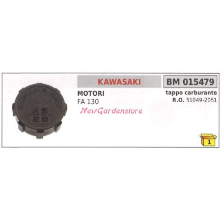 Bouchon de réservoir KAWASAKI motorhoe FA 130 015479 | NewgardenAgri.com