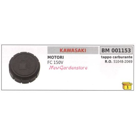 Bouchon de réservoir KAWASAKI motorhoe FC 150 V 001153 | NewgardenAgri.com