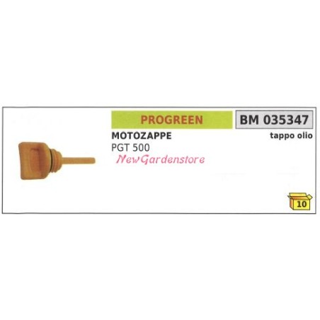 Engine oil filler cap PROGREEN motor hoe PGT 500 035347 | NewgardenAgri.com