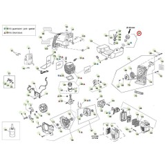 ORIGINAL ACTIVE Freischneider Tankdeckel 4,5 - 5,5 Schnecke t143 021806 | NewgardenAgri.com