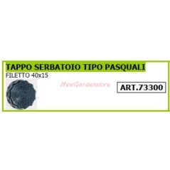 Tapón de depósito Pasquali para motocultor y motocultor 73300 | NewgardenAgri.com