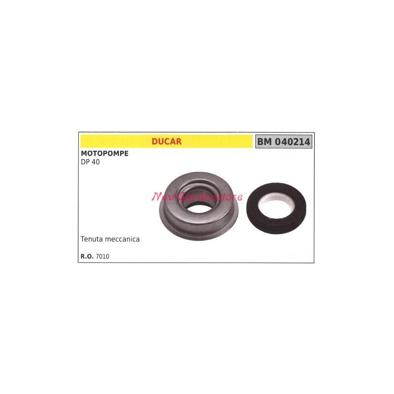 DUCAR DP 40 motor pump mechanical seal 040214