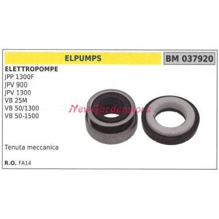 ELPUMPS Gleitringdichtung ELPUMPS Motorpumpe JPP 1300F JPV 900 037920 | NewgardenAgri.com