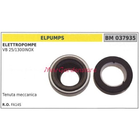 ELPUMPS Gleitringdichtung VB 25/1300INOX-Motorpumpe 037935 | NewgardenAgri.com