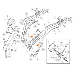 Trasmissione trinciasamenti modelli WB65 ORIGINALE EMAK YF1520213 | NewgardenAgri.com