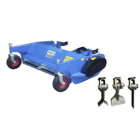 Front mounted mower PERUZZO TEG SPECIAL 1400 agricultural tractor ISEKI SF235 | NewgardenAgri.com