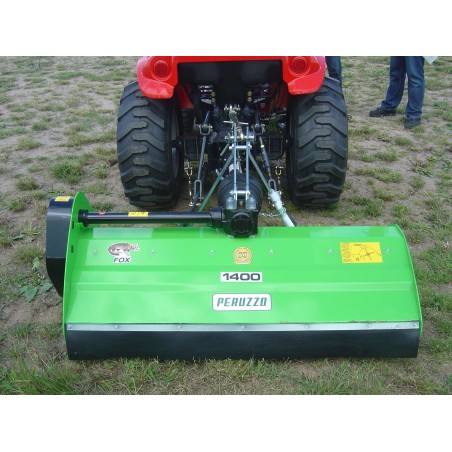 PERUZZO FOX 1200 faucheuse arrière 40 fléaux coupe 1175 mm | NewgardenAgri.com