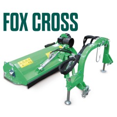 Faucheuse arrière PERUZZO FOX CROSS 1200 40 fléaux Attelage 3 points | NewgardenAgri.com