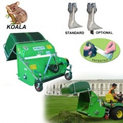 PERUZZO KOALA 1000 Heckmähwerk 32 Messer 600L Korb hydraulischer Auswurf | NewgardenAgri.com