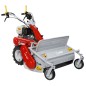 NIBBI NTS 80 flail mower with HONDA 389 cc engine working width 80 cm