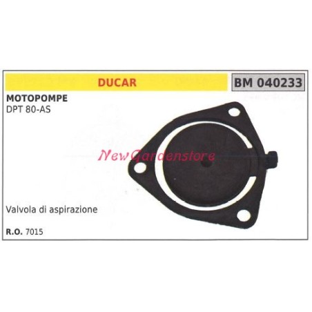 Ventola di aspirazione DUCAR motopompa DPT80AS 040233 | NewgardenAgri.com