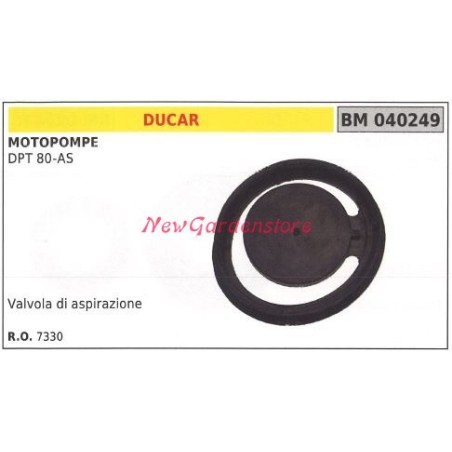 Ventola di aspirazione DUCAR motopompa DPT80AS 040249 | NewgardenAgri.com