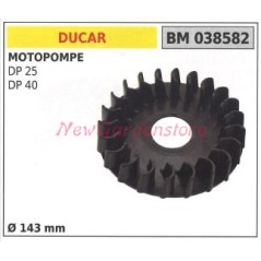 DUCAR Motorpumpe DP25 40 Ø 143mm magnetischer Lüfter 038582 | NewgardenAgri.com