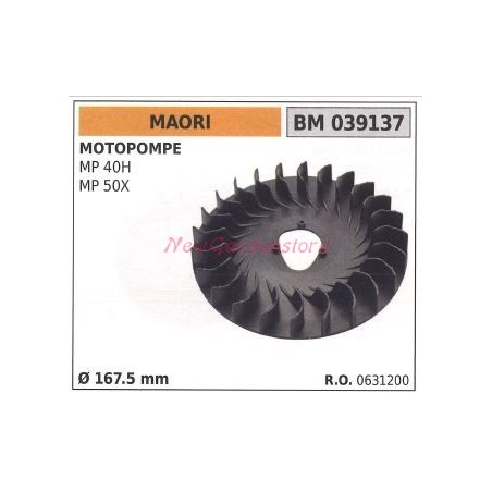 Volant magnétique MAORI moteur pompe MP 40H 50X Ø 167.5mm 039137 | NewgardenAgri.com