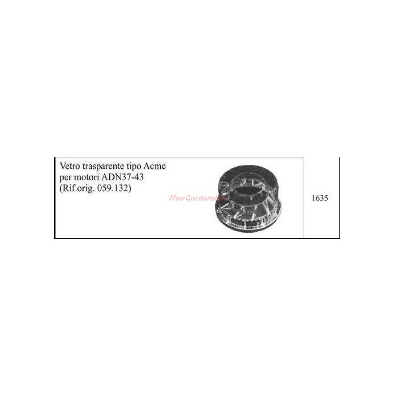 ACME Klarglas für Schreittraktor ADN37-43 1635