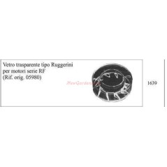 Vetro trasparente RUGGERINI per motocoltivatore RF 1639 | NewgardenAgri.com