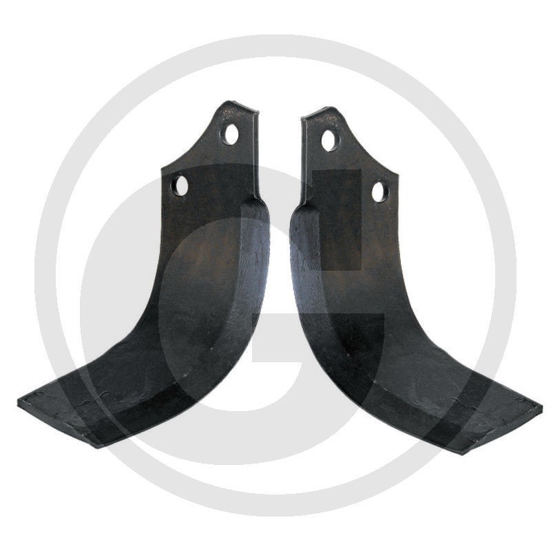 Rotary tiller hoe blade compatible MASCHIO 01110426 01110427