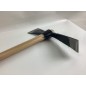 Pickaxe usual type with 100 cm polished painted handle weight 1.5 kg