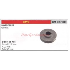 Pulley for GT 02A motor hoe DAYE 027389 | NewgardenAgri.com