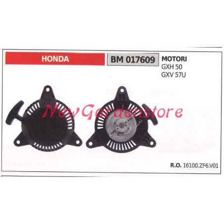 Démarrage HONDA moteur GXH 50 57U 017609 16100-ZF6-V01 | NewgardenAgri.com