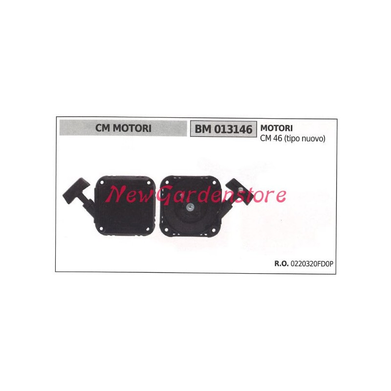 Démarrage CM MOTORI moteur pompier cm 46 nouveau type 013146