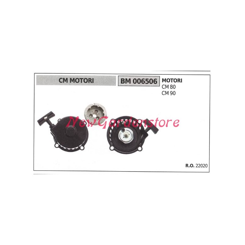 Démarrage CM MOTORS moteur-pompe CM 80 90 006506