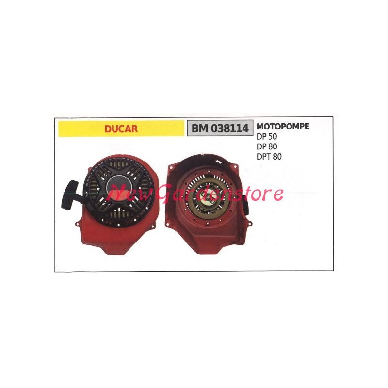 Messa in moto DUCAR motore motopompa DP 50 80 DPT 80 038114