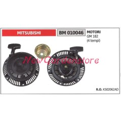 Puesta en marcha del motor MITSUBISHI para motocultor GM 182 010046 | NewgardenAgri.com