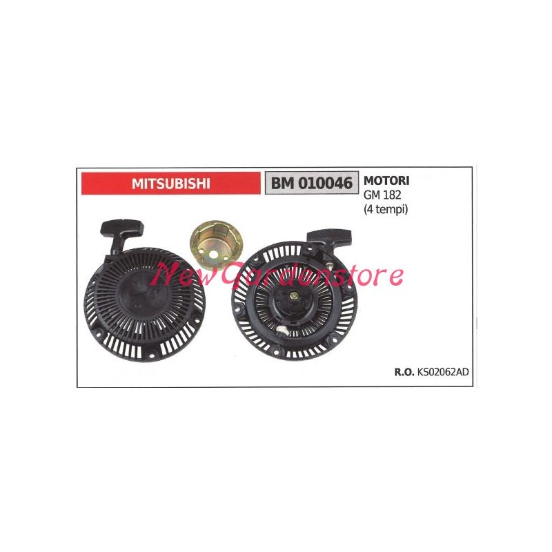 Puesta en marcha del motor MITSUBISHI para motocultor GM 182 010046