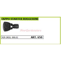 RUGGERINI starter plug for walking tractor 650 | NewgardenAgri.com