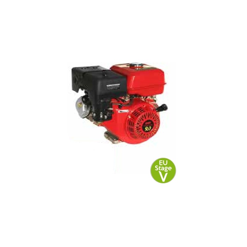 MOTOR COMPLETO LAUNTOP PETROL 4T EJE CILINDRICO HORIZONTAL 270cc