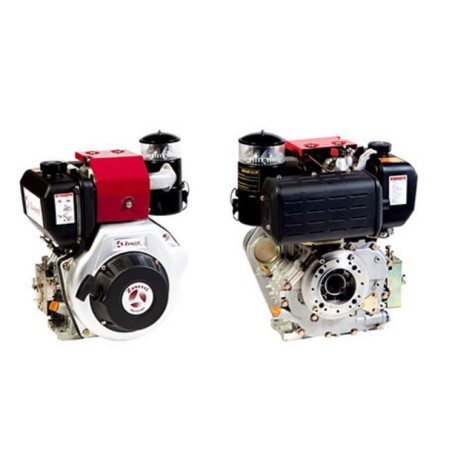 Motore completo motocoltivatore ZANETTI DIESEL ZDM86C1MEV conico avviamento elettrico | NewgardenAgri.com