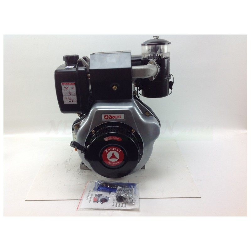 Motor completo ZANETTI DIESEL ZDM86C1MV motocultor con arranque manual