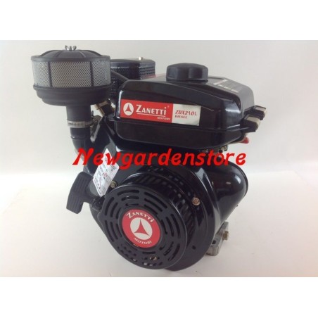 Motor completo ZANETTI DIESEL ZDX210L2 motocultor cilíndrico arranque manual | NewgardenAgri.com