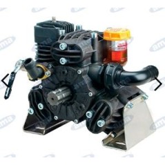 Aluminium pump with 3 diaphragms semi-hydraulic piston for irrigation 91556 | NewgardenAgri.com