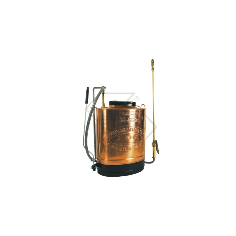 SFIDA 16 litre hand-operated knapsack sprayer with copper tank