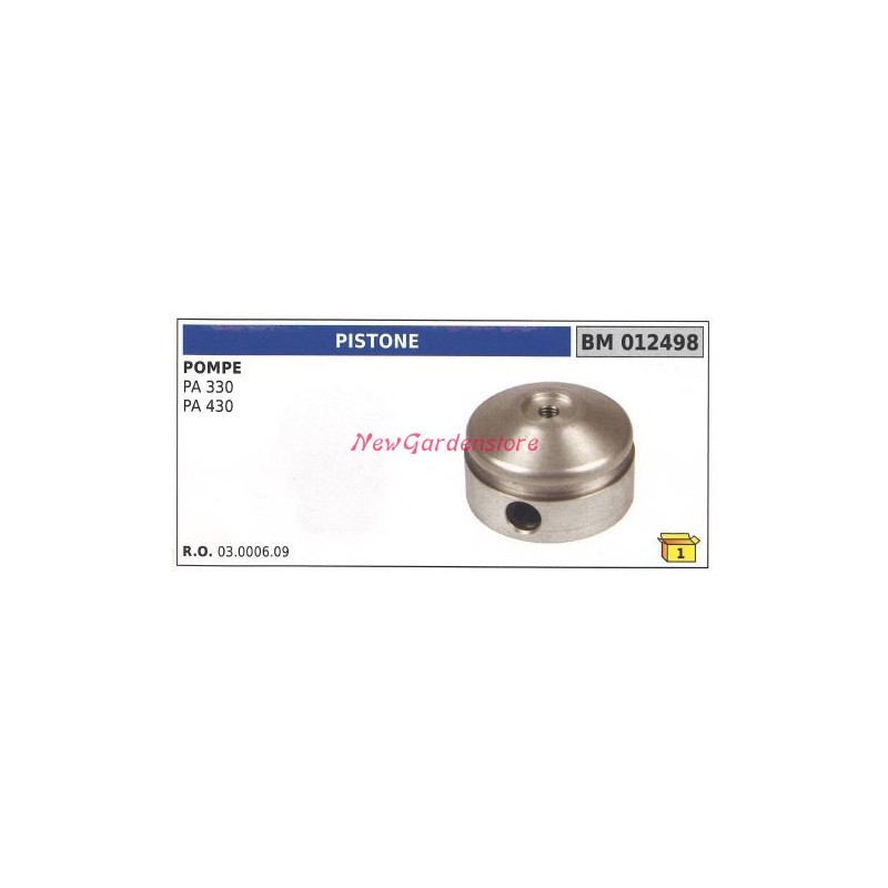 Piston UNIVERSEL pompe Bertolini PA 330 430 012498