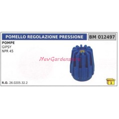 Bouton de réglage de la pression Pompe UNIVERSELLE Bertolini GISPY NPR 45 012497 | NewgardenAgri.com