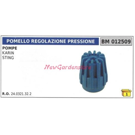 Bouton de réglage de la pression pompe UNIVERSAL Bertolini KARIN STING 012509 | NewgardenAgri.com